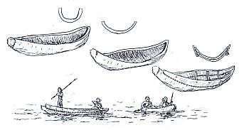 3 typer stammebåde